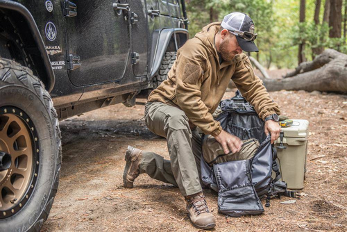 Fleece-Sweatshirts - Helikon - Cumulus Fleece-Sweatshirt - Coyote Brown - BL-CMB-HF-11