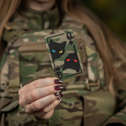 Verschiedenes - M-Tac – Queen of Spades Patch – Cordura 500D – MultiCam/Schwarz – 51362008 - Andere