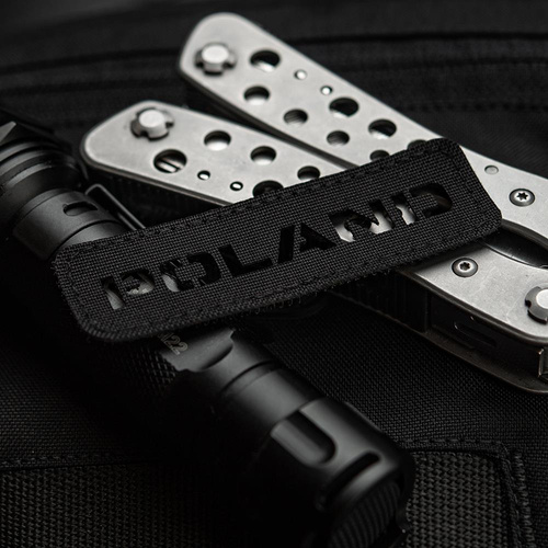 M-Tac - Aufnäher Polen 25x80 - Laserschnitt - Schwarz/Weiß - 51001002. - Andere - Verschiedenes