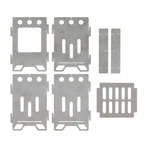 Kocher & Kochsets - MFH - Outdoor-Kocher "Hobo" - Edelstahl - Groß - 33692B