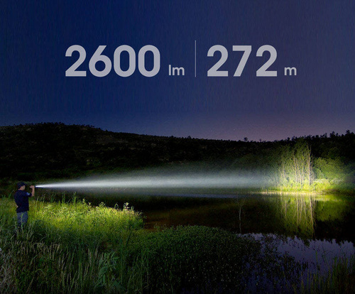 Nextorch - Wiederaufladbare LED-Taschenlampe TA41 - 2600 lm - TA41 - LED-Taschenlampen - Outdoor