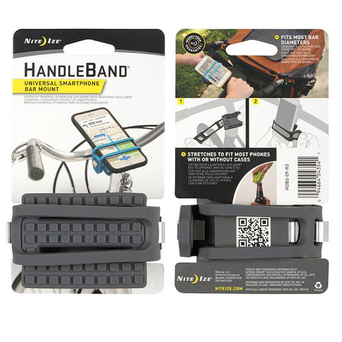 Nite Ize - HandleBand&reg; Universal Smartphone-Halterung - Grau - HDB2-09-R3 - Verschiedenes