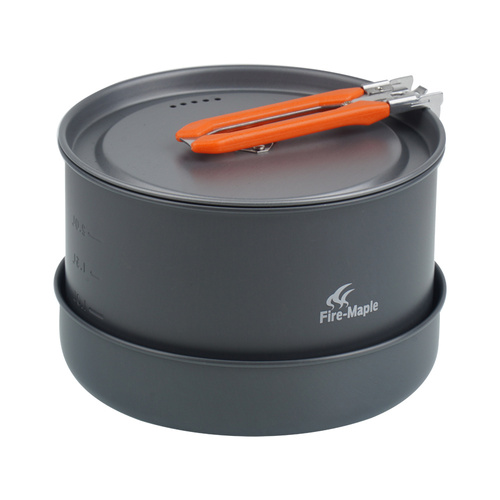 Fire Maple - Touristisches Kochgeschirr - Set mit 4 Schalen - FEAST 5 Cookware-Orange - Militärisches Kochgeschirr