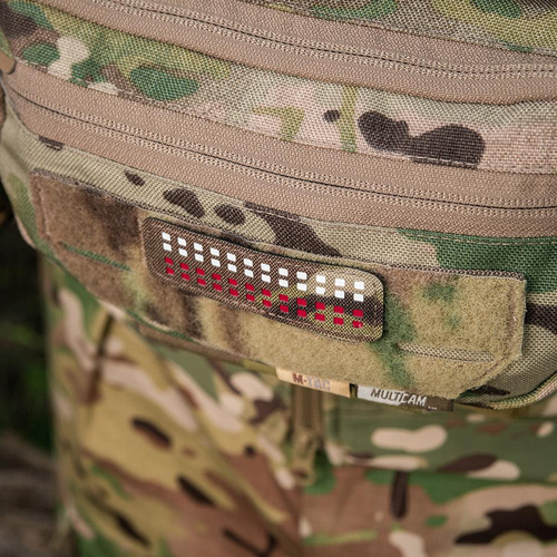 M-Tac - Polnischer Flaggenaufnäher - Fluoreszierend - Pixel - Laserschnitt - Rot / MultiCam / Weiß - 51005108 - Flaggen - Verschiedenes