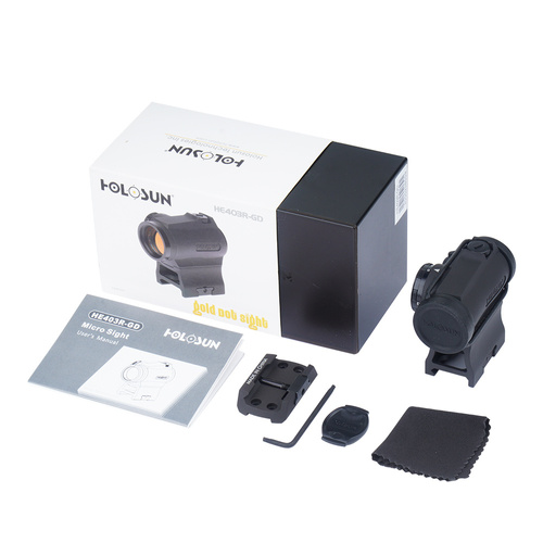 Holosun - HE403R-GD Goldpunktvisier - niedrige Montage & 1/3 Co-Zeugen-Montage - Holosun Kollimatorvisiere - Outdoor