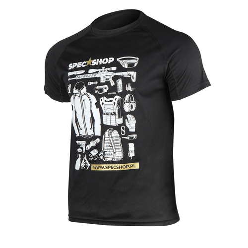 SpecShop.pl - Thermoactive T-Shirt zum 20. Jahrestag - Schwarz - Bekleidung