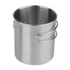 Mil-Tec - Edelstahlbecher mit klappbarem Griff - 800 ml - 14602800