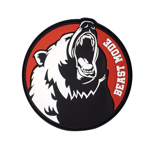 101 Inc. - 3D-Aufnäher - Beast Mode - rund - 444130-7299 -  3D PVC Morale Patches