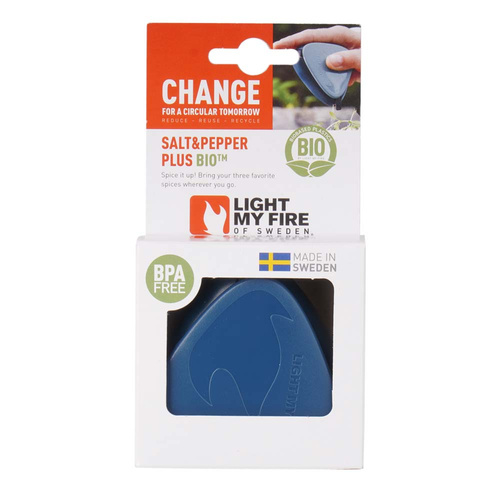 Light My Fire - Salz&Pfeffer Plus ORGANIC - HazyBlue - 2402710910 - Besteck & Geschirr - Outdoor