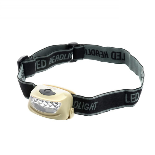 M-Tac - 4+1 LED-Kopflampe - Khaki - MTC-HL-022 - LED-Taschenlampen