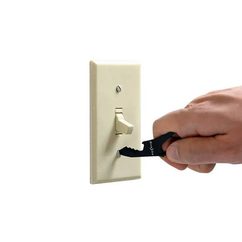 Stahlkarabiner - Nite Ize - Karabiner mit Werkzeugset DoohicKey ClipKey Tool - Stahl - Schwarz - KMTCK-01-R3