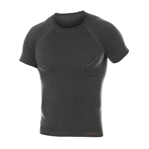 Brubeck - Active Wool Merino Thermoshirt - Graphit - SS11710 - Thermoaktive Wäsche