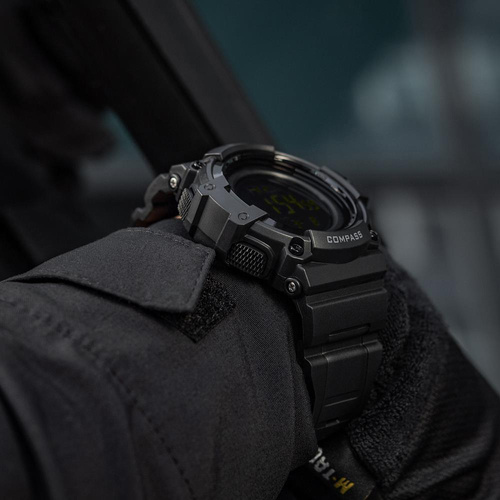 M-Tac - Taktische Uhr mit Kompass 2233 - Schwarz - 50010002 - Uhren