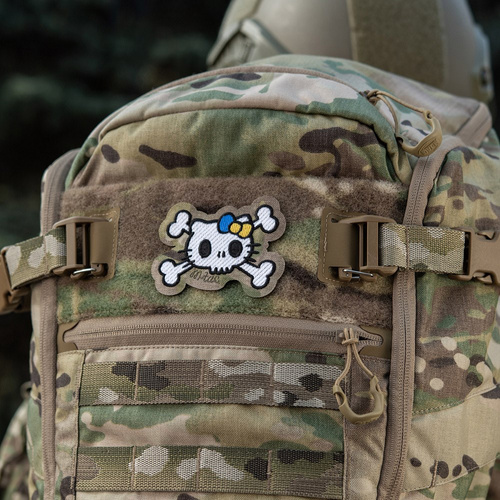 M-Tac – Kitty Patch – Stickerei – Gelbe und Blaue Schleife – MultiCam – 51387008 - Morale Patch - Verschiedenes