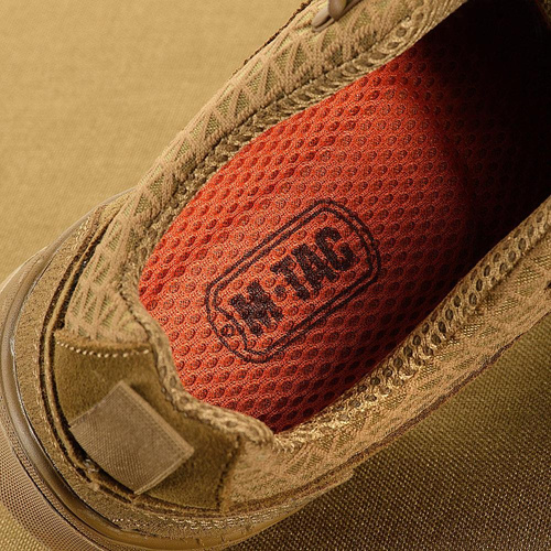 Militärstiefel - M-Tac - Patrol R Vent Taktische Schuhe - Leder - Coyote - 30206005