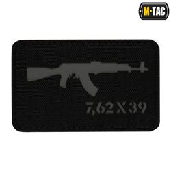 M-Tac - AKM 7,62 x 39 Lasergeschnittener Aufnäher - Schwarz/Grau - 51110211