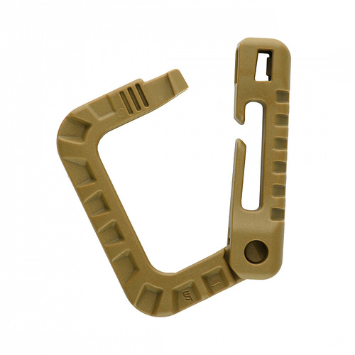 Kunststoffkarabiner - M-Tac - Grimloc-Karabiner - Coyote Brown - 3158-CB