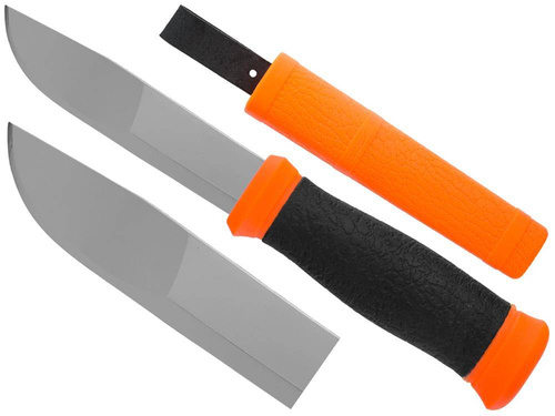 Outdoor - Morakniv - Überlebensmesser Mora 2000 - Rostfreier Stahl - Orange - 12057 - Messer