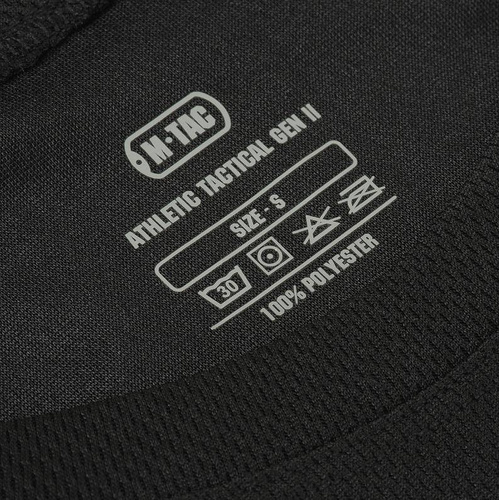 Sporthemden - M-Tac - Thermoaktives T-Shirt Athletic Gen. 2 - Schwarz – 80006102