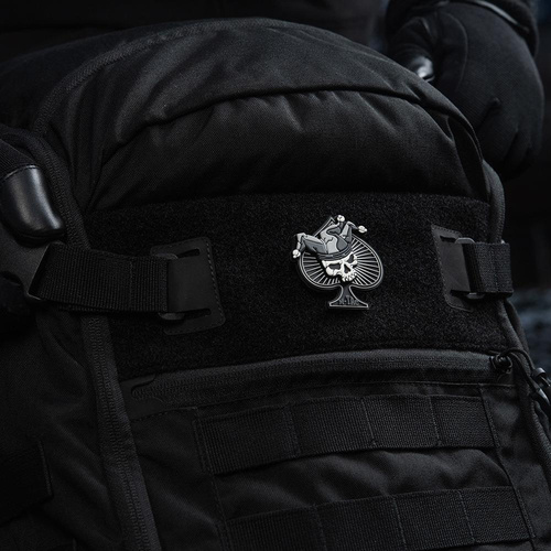 Verschiedenes - M-Tac – Ace of Spades Patch – 3D PVC – Schwarz/Weiß – 51108236 - 3D PVC Morale Patches