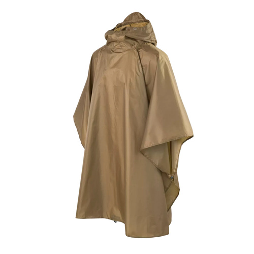 Helikon - Poncho Lightweight - Polyester Ripstop - Coyote - PO-LHW-PO-11 - Ponchos - Regenumhänge