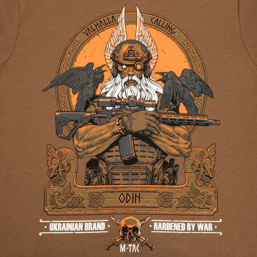 M-Tac - Koszulka Odin Nachtsichtgerät - Coyote Brown - 80063017 - T-Shirts - Bekleidung