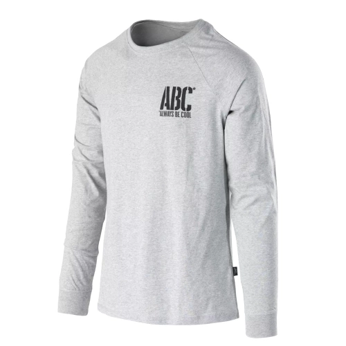 Helikon - ABC Always Be Cool Langarm T-Shirt - Graue Melange - TS-ALB-CO-2M - T-Shirts