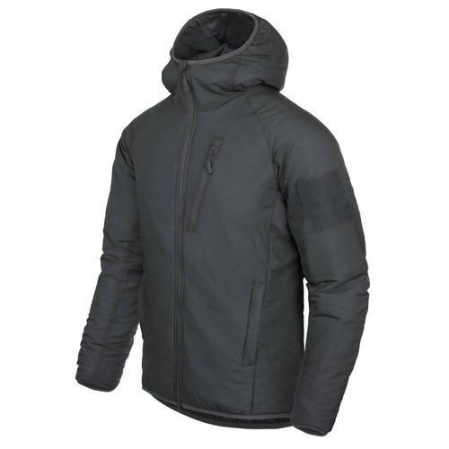 Helikon - Jacke Wolfhound Hoodie - Windpack Nylon - Shadow Grey - KU-WLH-NL-35 - Militärjacken