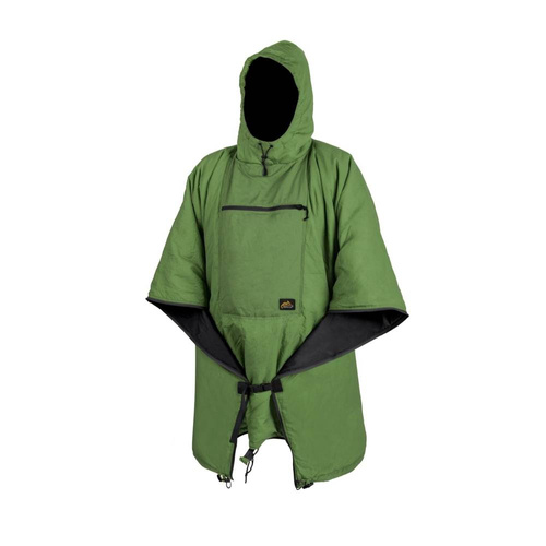Helikon - Poncho Swagman Roll - Windpack - Climashield - Grass Green - PO-SMR-NL-1G - Militärjacken