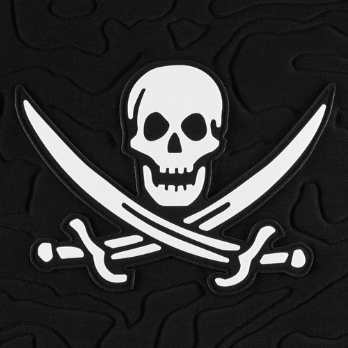 M-Tac - Panel Patch Jolly Roger - 54 x 81,5 cm - Schwarz - 10361002 - Andere - Verschiedenes