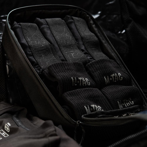 Outdoor - M-Tac - Elite Kleiner Transparenter Organizer - 22 x 14 cm - Schwarz - 10147002-S - Seitentaschen & Organizer