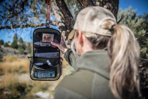 Seitentaschen & Organizer - Helikon - Reise-Toilettenbeutel - Schwarz / Orange - MO-TTB-NL-2401A