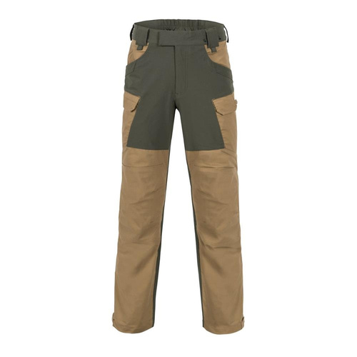 Cargohosen - Helikon - Hybrid Outback Pants® Hose - DuraCanvas® - Taiga Green / Black - SP-HOP-DC-0901A