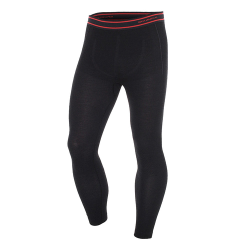 Brubeck - Active Wool Merino thermoaktive Hose - Schwarz - LE11710 - Thermoaktive Kleidung