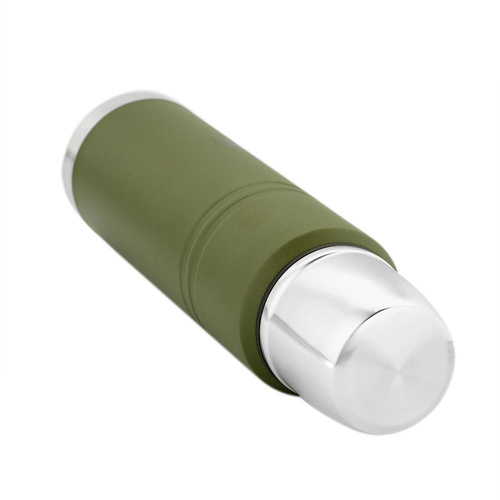 Outdoor - M-Tac - Edelstahl-Thermoskanne - 1000 ml - Olive - UN-B04-1000A - Tassen & Thermoskannen