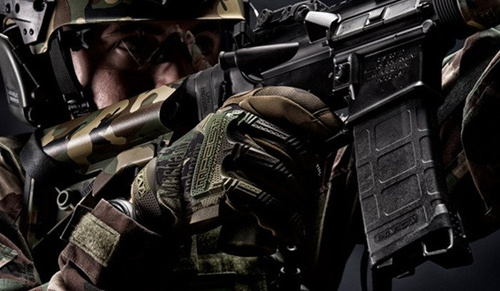 Mechanix - M-Pact Tactisches Handschuhe - Woodland - MPT-77 - Taktisch Handschuhe - Bekleidung