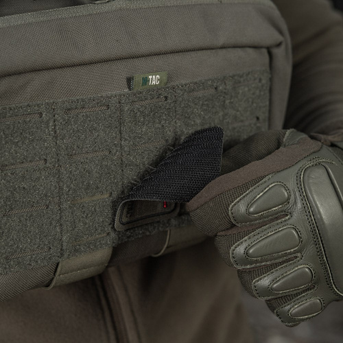 Verschiedenes - M-Tac - Gesticktes Moralabzeichen Karte Helm des Terrors - Ranger Grün - 51392023 - Morale Patch