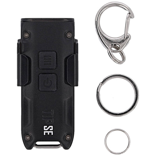 LED-Taschenlampen - NiteCore - Schlüsselanhänger-Taschenlampe TIP SE - 700 lm - 500 mAh - Schwarz - TIP SE BLACK