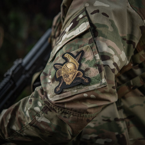 M-Tac – Gladiator-Helm-Aufnäher – Stickerei – 500D Cordura – Gold – 51374002 - Andere - Verschiedenes