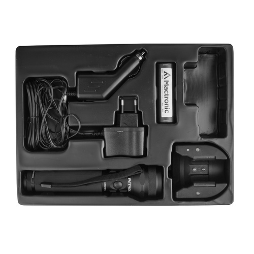 Mactronic - Taktische Taschenlampe Wiederaufladbar Patrol LTD - 1000lm - Schwarz - THH0055 - LED-Taschenlampen - Outdoor