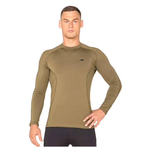 Bekleidung - Rough Radical - Fury Army LS Thermohemd - Langarm - Khaki - Sporthemden