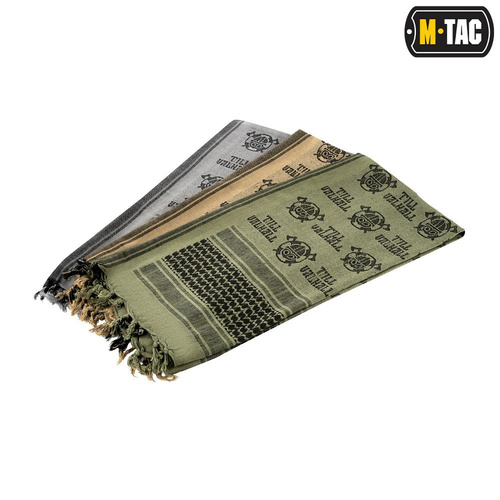 Bekleidung - M-Tac - Shemagh Schal Til Valhalla - Schwarz / Coyote - 40907005 - Headwraps, Shemags & Schals