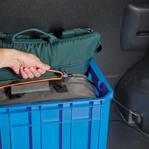 Stahlkarabiner - Nite Ize - Seilspanner CamJam Ring mit Gurtbandschlinge 18" - Groß - Schwarz - CJRWL-09-R3