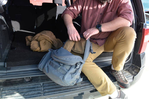 Helikon - Klettverschluss-Paneel Einsatz MOLLE Adapter 2 - Cordura - Coyote - IN-MA2-CD-11