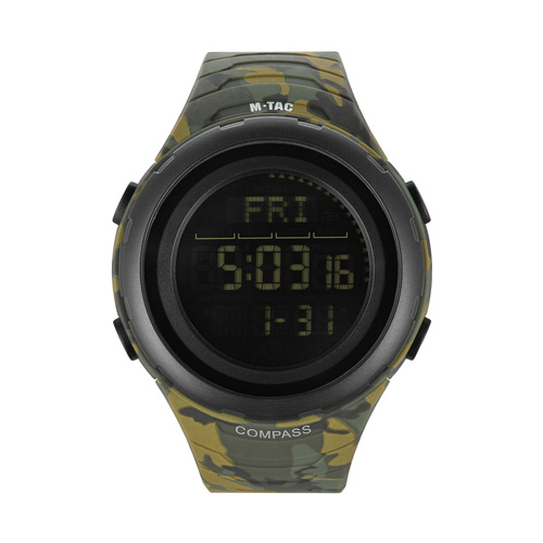 M-Tac - Taktische Uhr 2166 - LED - 5 ATM - Schwarz - 50008030 - Uhren