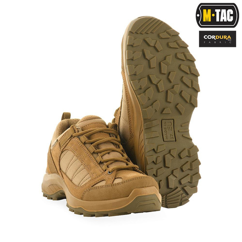 M-Tac - Trekking-Stiefel für Herbst und Frühjahr - Cordura - Coyote - 1JJ115/6TPLV - Militärstiefel