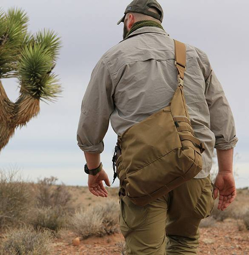 Taschen - Helikon - Bushcraft Satchel Umhängetasche - Nylon / Polymer - Blue Mélange - TB-BST-NP-M2