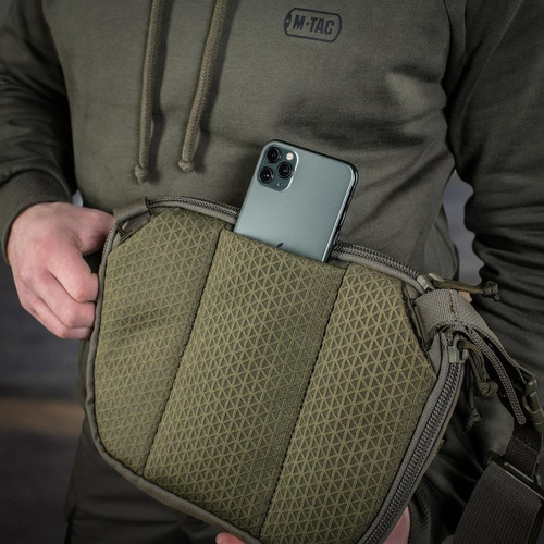 Rucksäcke - M-Tac - Sphaera Hex Hardsling Tasche Large Elite - Cordura - Ranger Green - 51422023 - Gürtel, Bein & Hüfttaschen