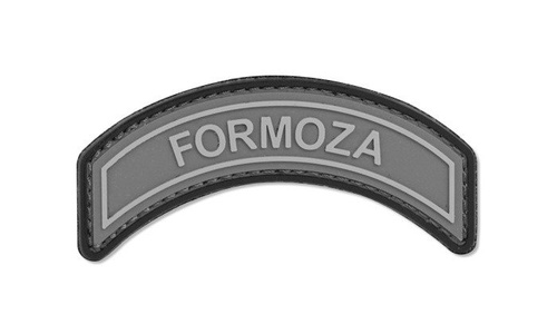 101 Inc. - 3D-Aufnäher - Formoza Bogen - Grau - 444130-7027 -  3D PVC Morale Patches