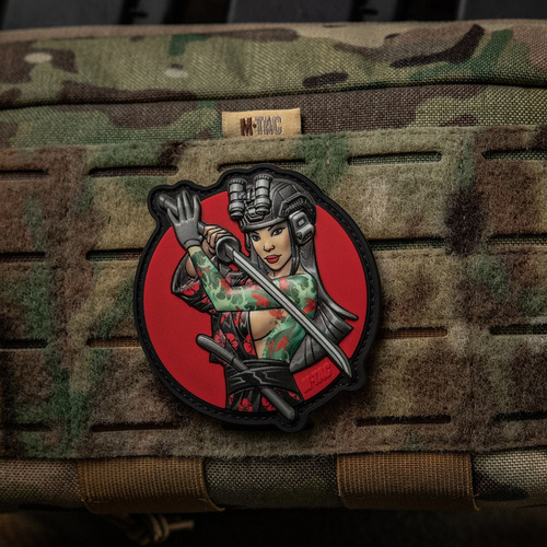 M-Tac – Tactical Girl №3 Yakuza Patch – PVC – hellgrüne Tattoos – Vollfarbe – 51116405 - Andere - Verschiedenes